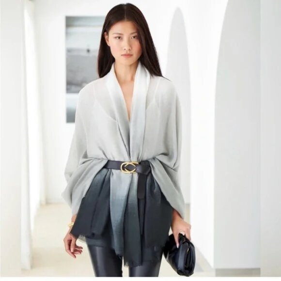 NWT Carly Oversized Ombre Scarf - Picture 2 of 6